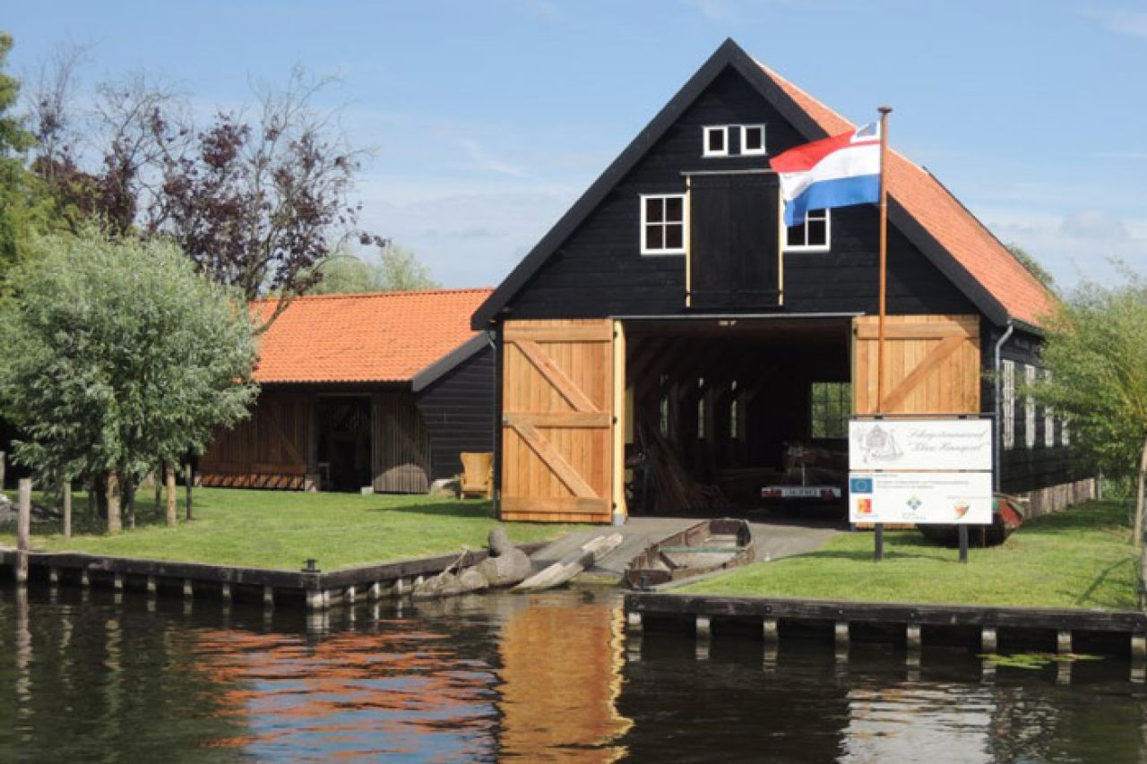 De werfschuur in 2014