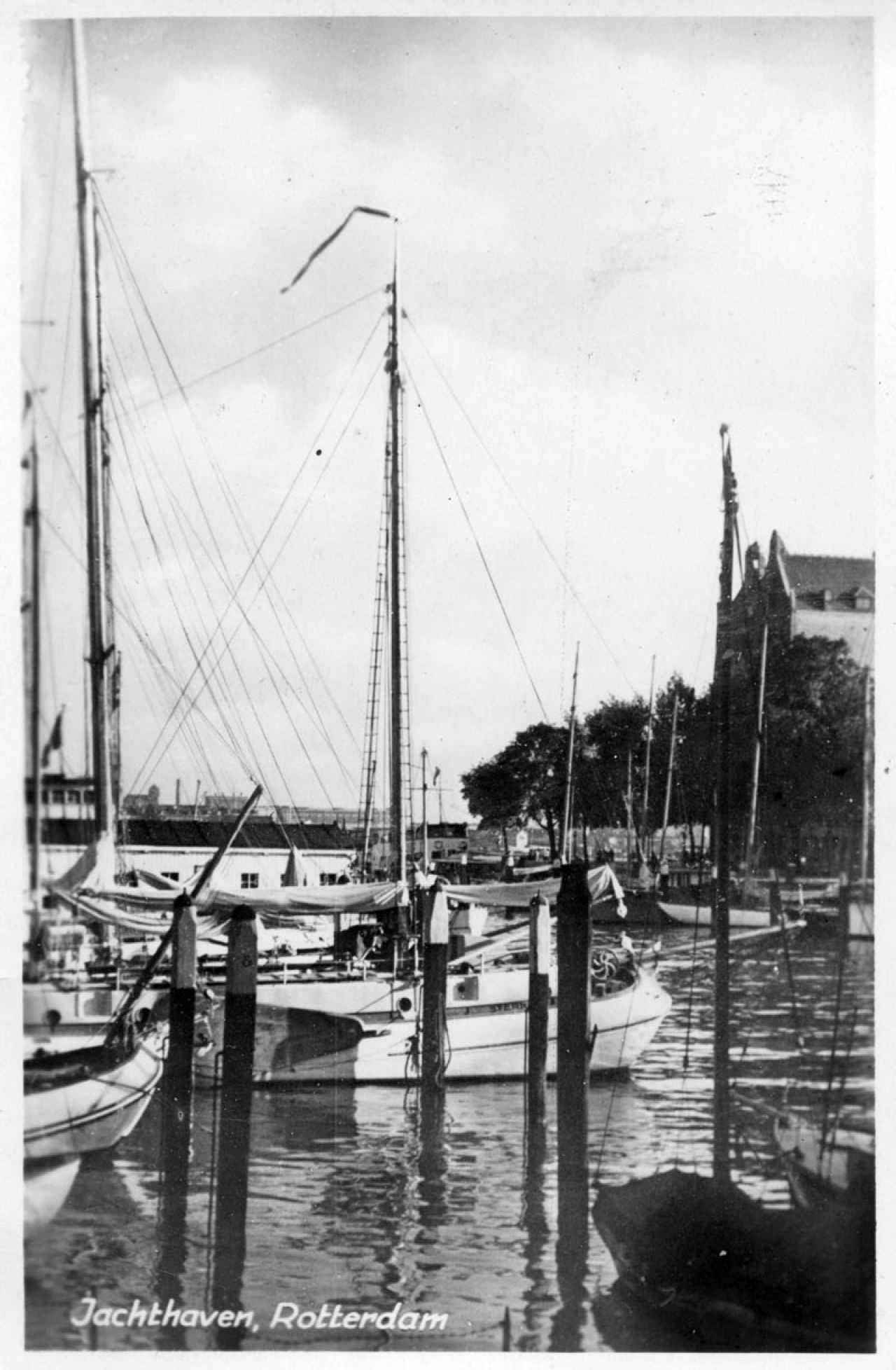 Veerhaven met o.a. de 'Orion'