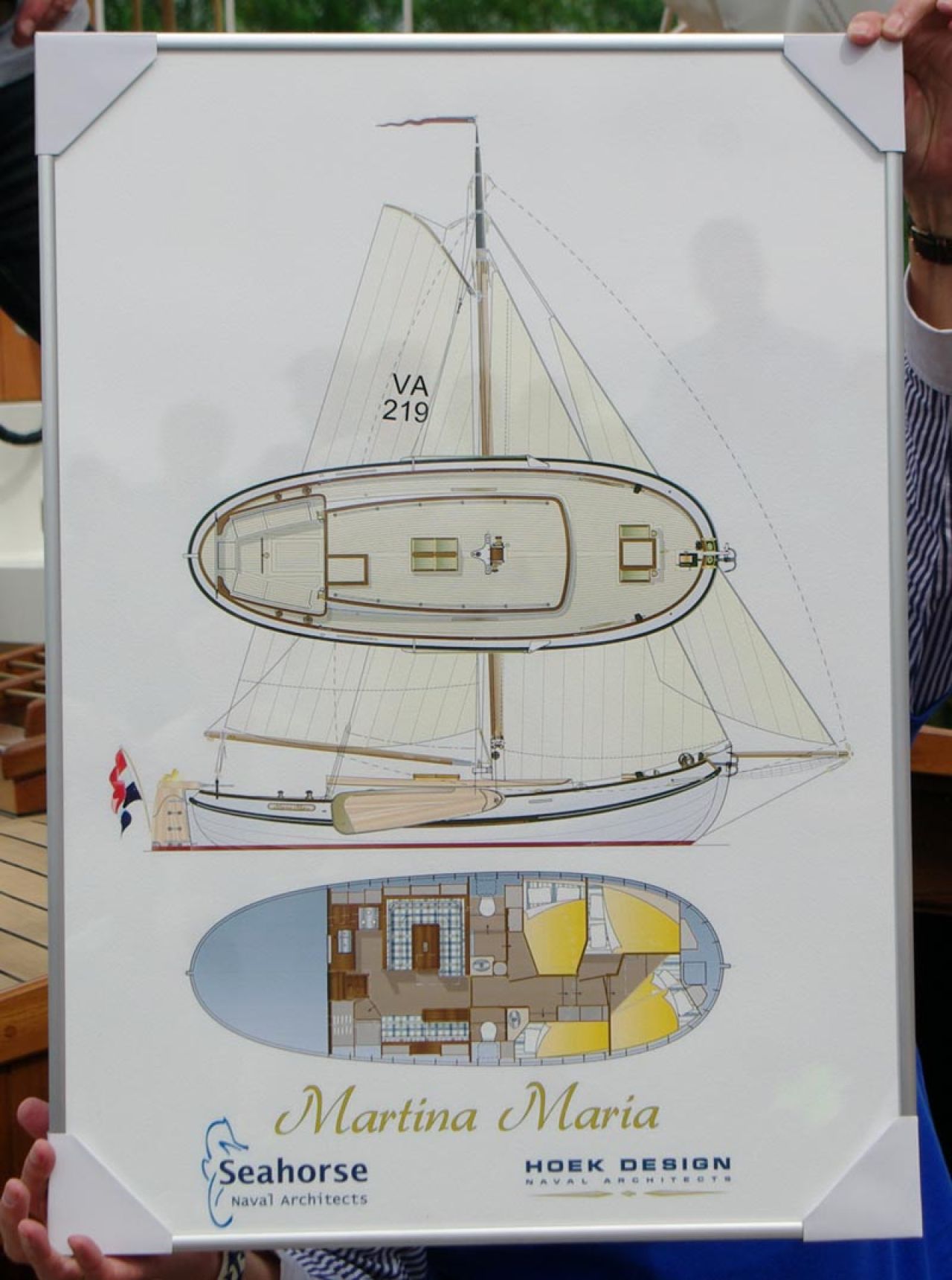 Een prachtig ingekleurde tekening aangeboden door ontwerper Martijn van Schaik