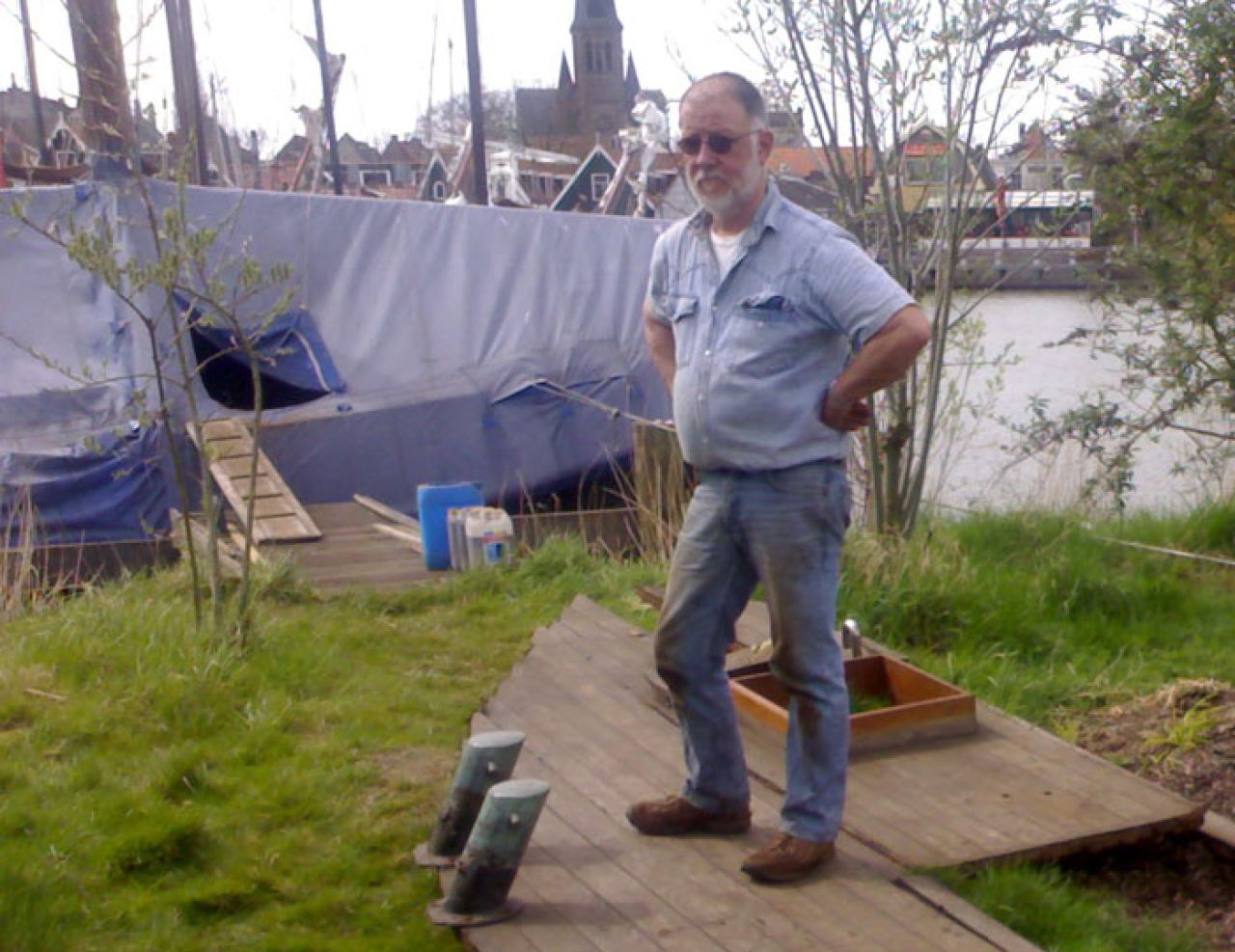 De vader van Huib