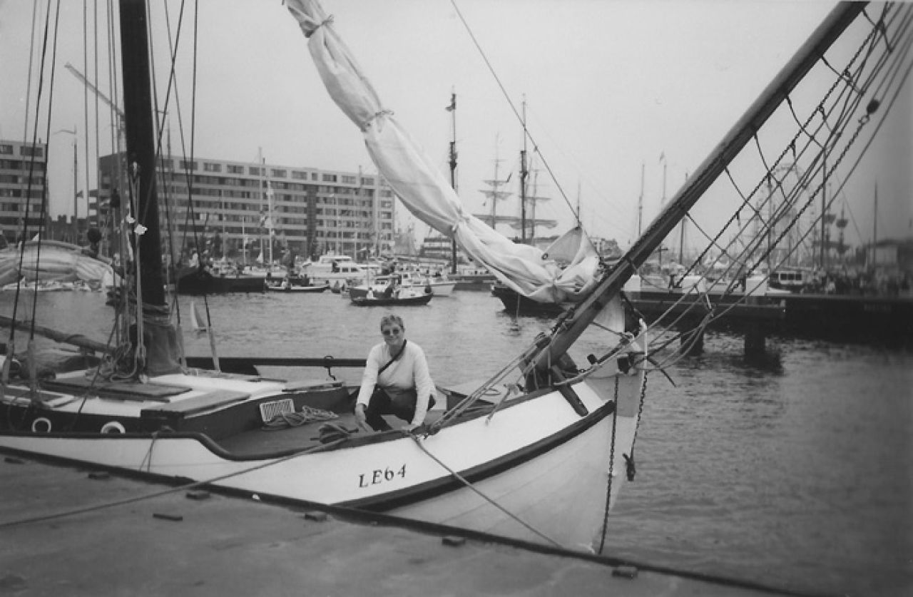 Een eigen foto. Wij troffen de LE64 toen op Sail 2000