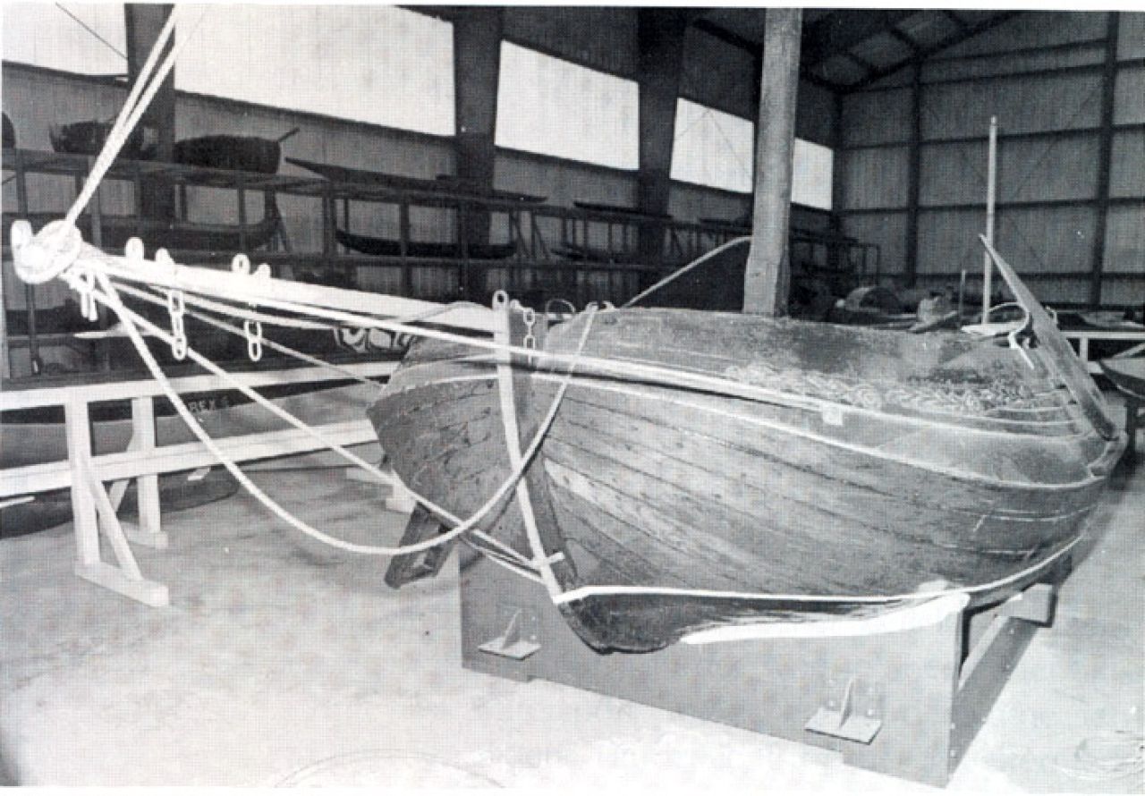 Vooraanzicht in het museum