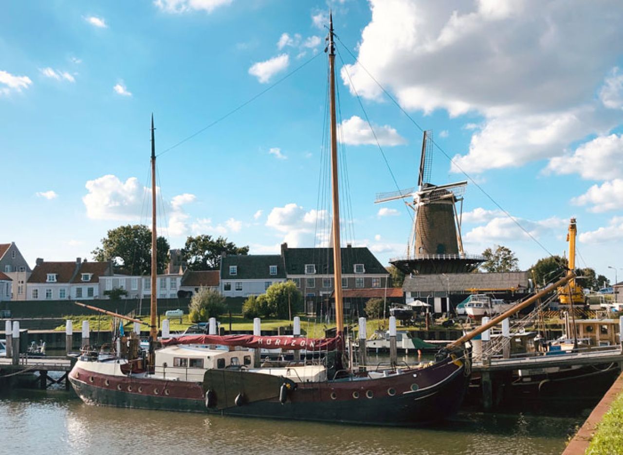 Na de werfbeurt in Wijk bij Duurstede