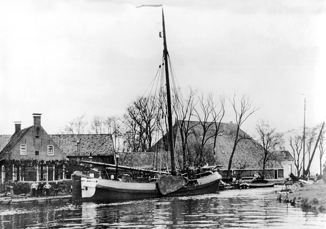 'Oude' geschiedenis voor de werf in Heeg