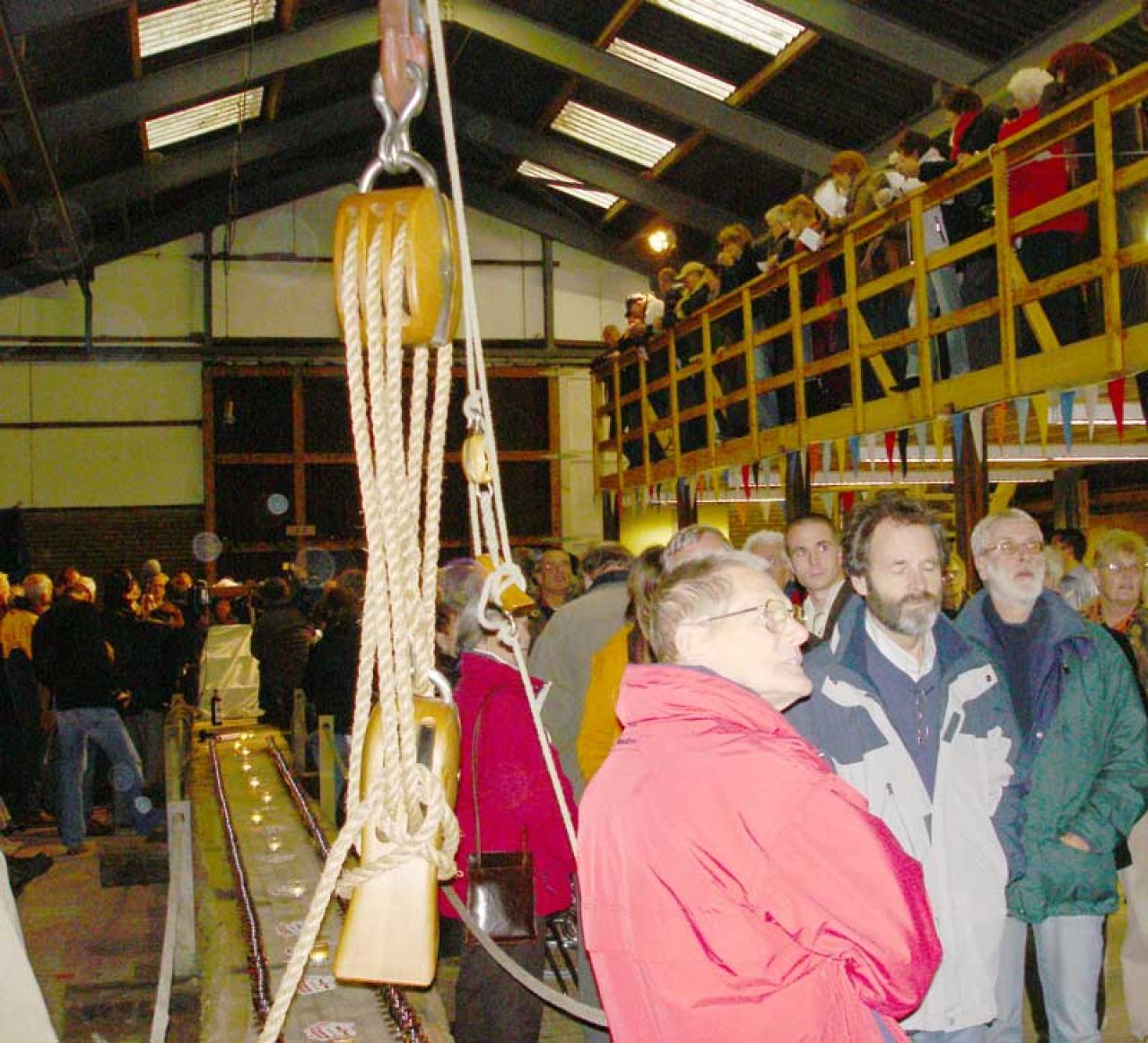 Kiellegging november 2005 (foto Jan Eissens)