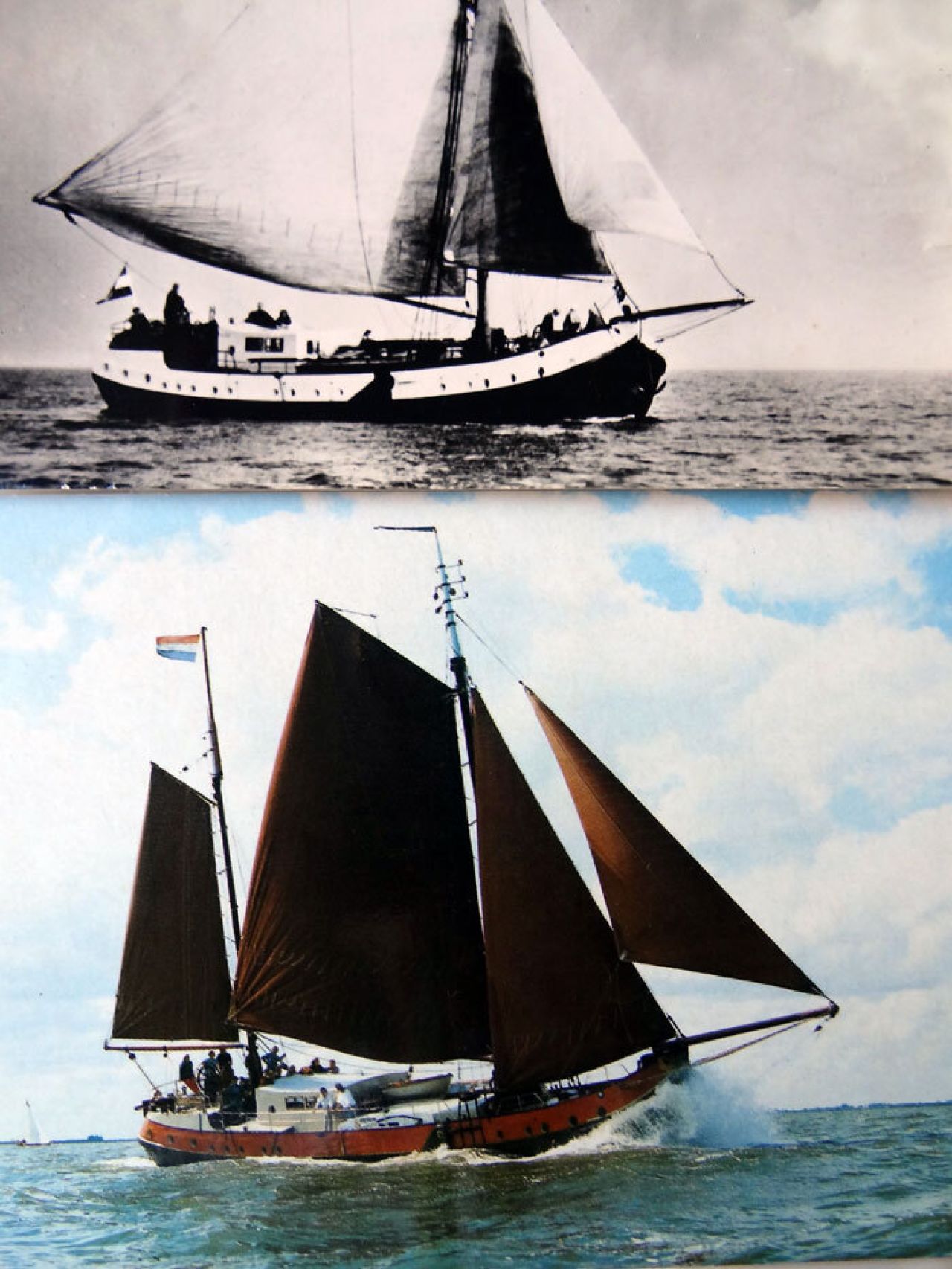 Horizon met één mast en Horizon met twee masten