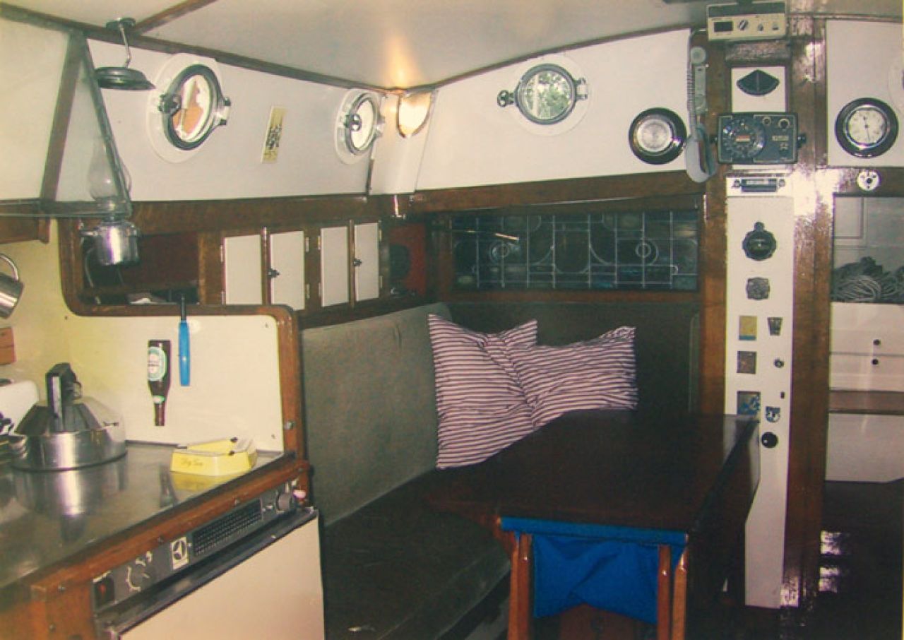 Originele Interieur "Amsterdamse School" bakboord