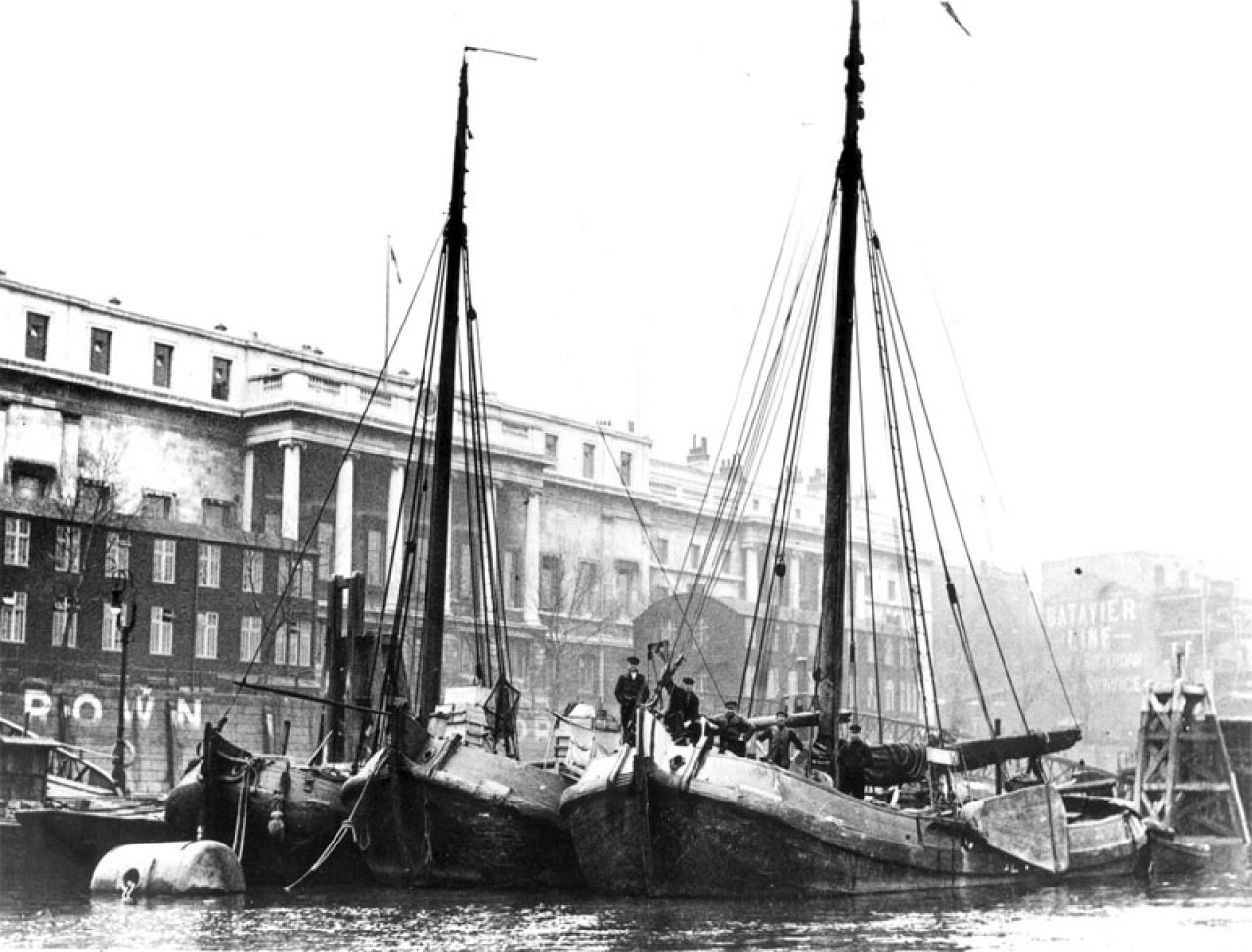 Palingaken in Londen