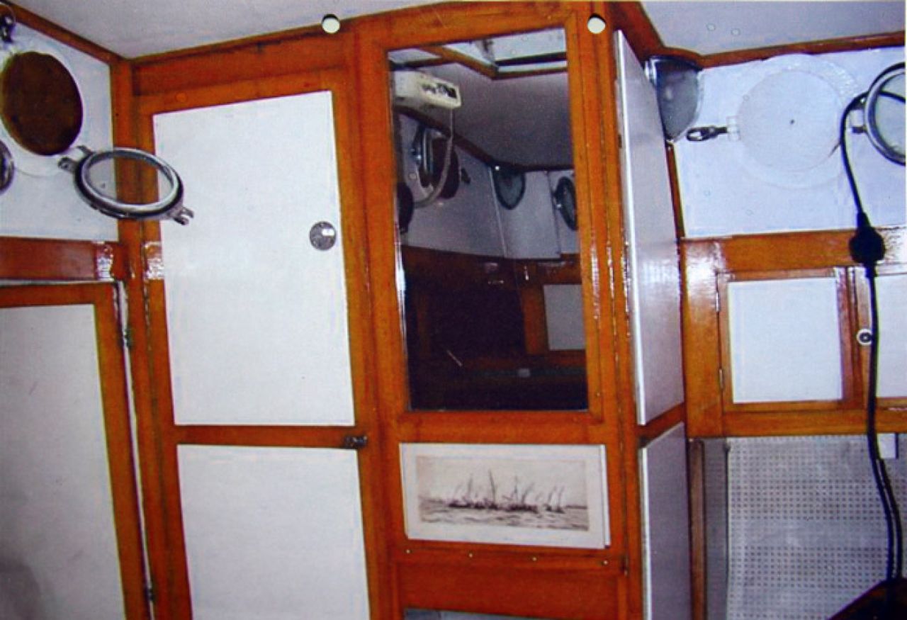 Originele Interieur "Amsterdamse School" stuurboord