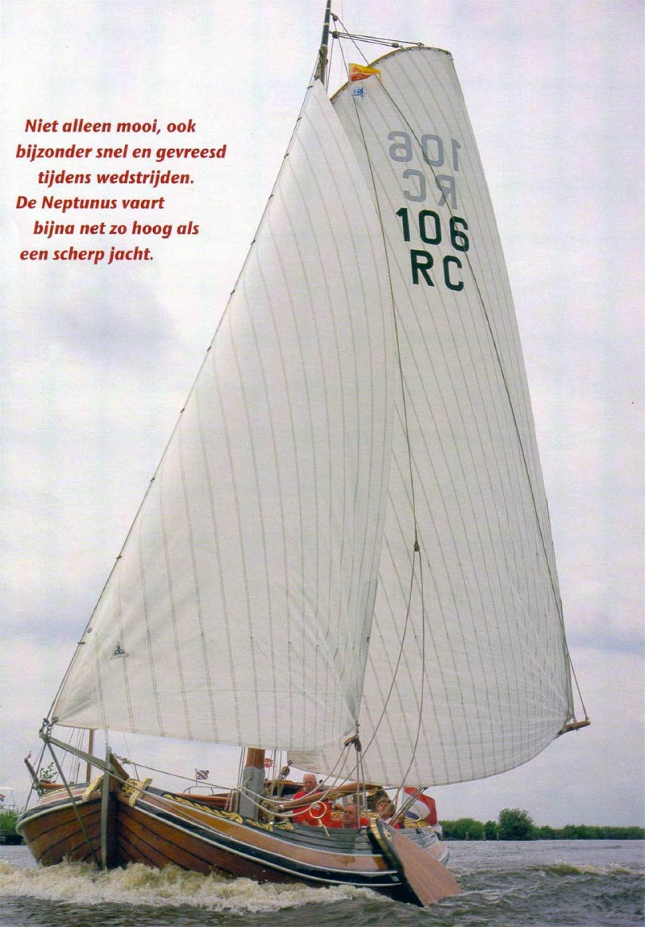 De 'Neptunus' in de Spiegel der Zeilvaart in 1998
