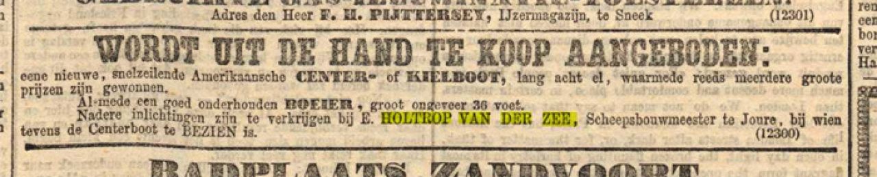 algemeen handelsblad 18 april 1872 boeier en centerboot
