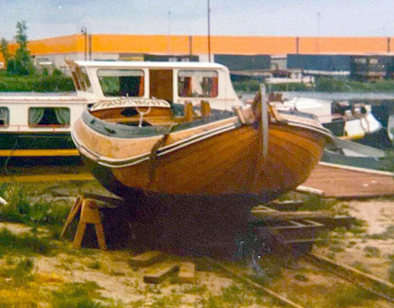 Op de helling bij Van Klink in Wons