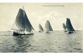 Boeiers op het Sneekermeer (collectie GtC)