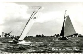 Zeilen op de Friese meren (collectie GtC)