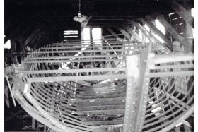 Bruinvis in aanbouw, foto 2, 19 mei 1937