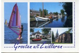 Zuidlaren met de Lemsteraak 'Vrouwe Maria' (nu 'Wielewaal') - Stamboeknr 214 (Collectie GtC)