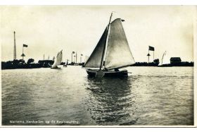 Fries jacht 'Njord' 1930 plaquette 11 (collectie AdV)