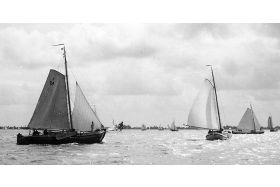 Botter 'Hollantsche Leeuw' VA7 / OA7 start WZW - plaquette 393