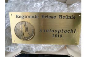 Ter ere van de aanlooptocht van de Reünie vanuit Langelille