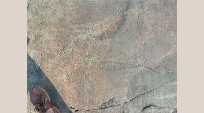 7000 years old petroglieves, Besov Nos
