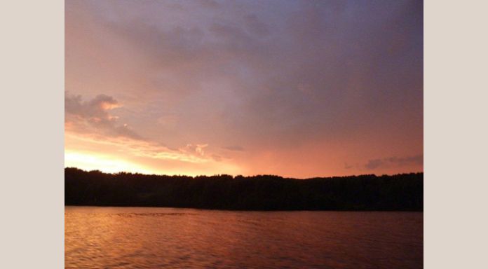  After a thunderstorm at Svir River