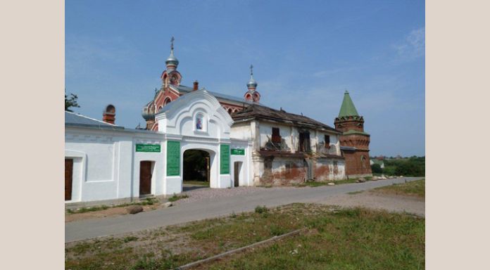 The Men monastery at Staraya Ladoga on the Bolshov River