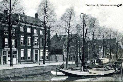 Onbekende Hoogaars in Nieuwe Haven Dordrecht