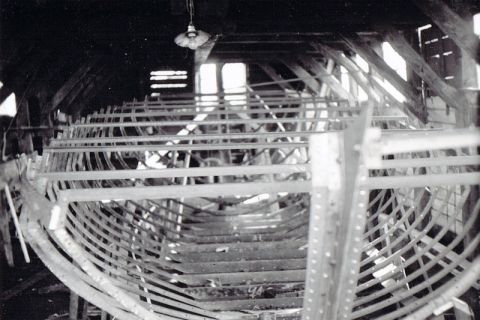 Bruinvis in aanbouw, foto 2, 19 mei 1937