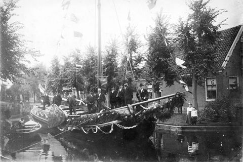 Kroningsfeest Koog ad Zaan 1898