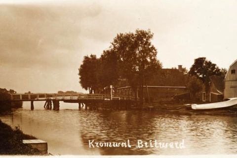 G.S. van der Werf, 'Kromwâl', Britswerd (collectie Zuiderzeemuseum)